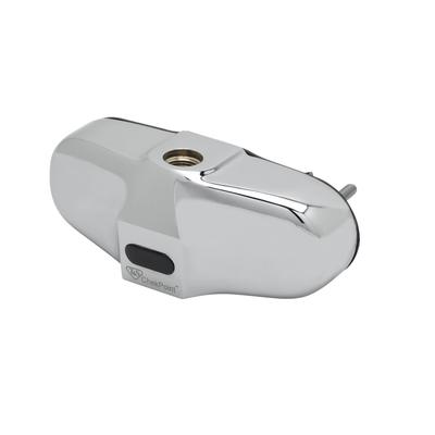 T&S EC-3105-LN Wall Mount Electronic Faucet - 4" Centers, No Spout, Chrome Plated Brass, Stainless Steel