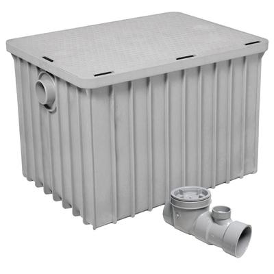 Canplas 3950A03 Grease Trap, 50 Gal/Min, 122 lb Capacity, 3