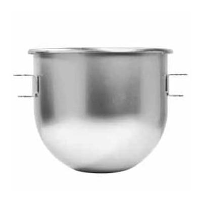 Univex 1030104 40 qt Stainless Bowl, Stainless Steel