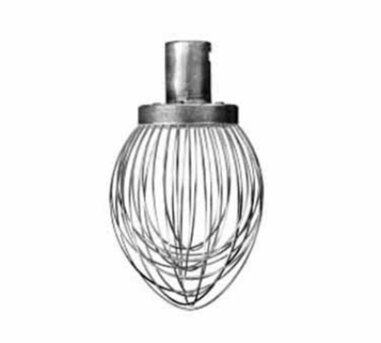 Univex 1061095 Wire Whip For 60 qt. Bowl, Stainless Steel Wire