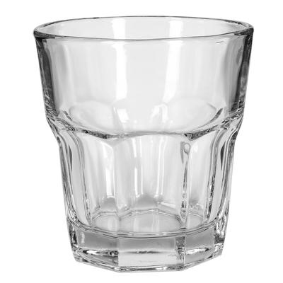 Anchor Hocking 90009 10 oz Rocks Glass - New Orleans, 3 Dozen, Clear