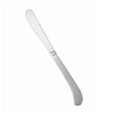 Winco 0015-08 7 3/8" Dinner Knife with 18/0 Stainless Steel Grade, Lafayette Pattern