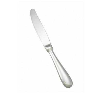 Winco 0034-15 8 3/4" Dinner Knife with 18/8 Stainless Steel Grade, Stanford Pattern