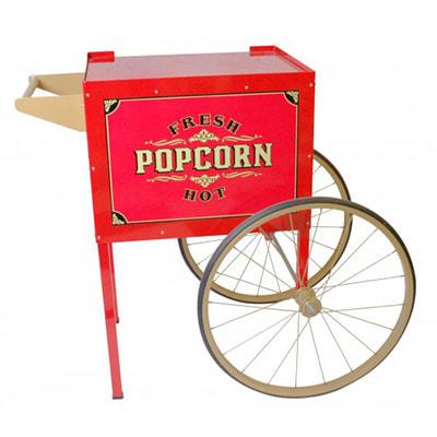 Winco 30010 Cart/Trolly for Street Vendor Popcorn Machines - Antique DÃ©cor, 38"W x 23"D x 33"H