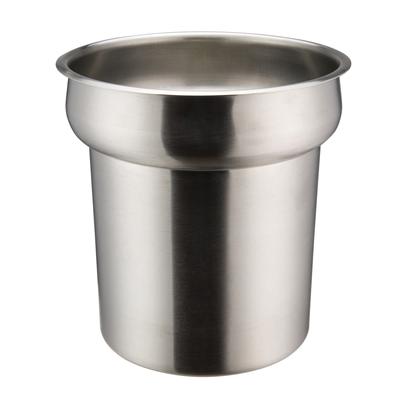 Winco INSN-4 4 qt Inset, Stainless, Silver