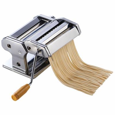 Winco NPM-7 7" Pasta Cutter w/ Detachable Cutter, Stainless Steel