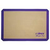 Winco SBS-24PP Rectangular Baking Mat - 16 3/8" x 24 1/2" - Fits Full Size Sheet Pan, Silicone, Purple