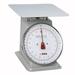 Winco SCAL-840 40 lb Receiving Scale, 8" Dial, Large Steel Platform