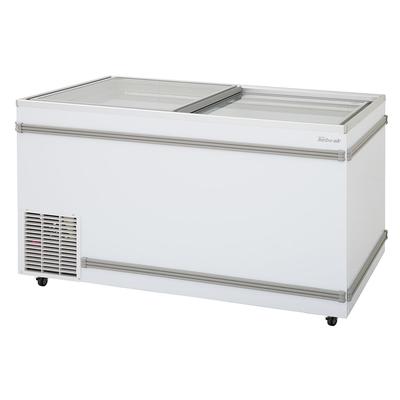 Turbo Air TFS-20F-N 57 3/8" Mobile Commercial Chest Freezer w/ 27 Baskets - White, 115v