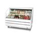 Turbo Air TOM-40SW-N 39" Horizontal Open Air Cooler w/ (3) Levels, 115v, Defrost Control, Self-Contained Condenser, White