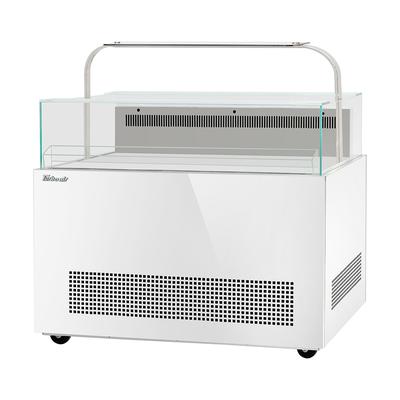 Turbo Air TOS-50NN-D-W 50-1/4" Horizontal Open Air Sandwich & Cheese Merchandiser w/ (1) Level, 115v, White