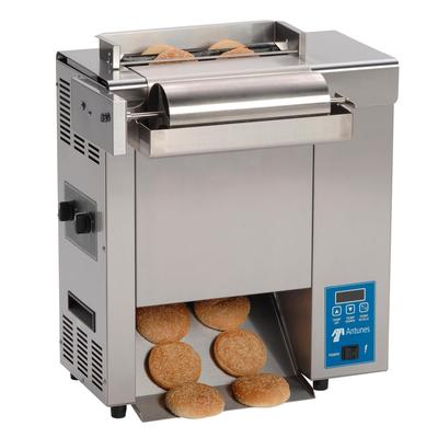 Antunes VCT-2000-9210114 Vertical Bun Toaster - 720 Slices/hr w/ 1 1/2" Product Opening, 208v, 2 Sided Platen, Stainless Steel