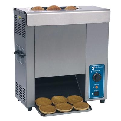 Antunes VCT-50-9200600 Vertical Bun Toaster - 720 Slices/hr w/ 1 1/4" Product Opening, 120v, 2-sided Toasting, Stainless Steel