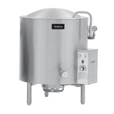 AccuTemp ALLGB-40 NG 40 gal Steam Kettle - Stationary, 2/3 Jacket, Natural Gas, Stainless Steel, Gas Type: NG