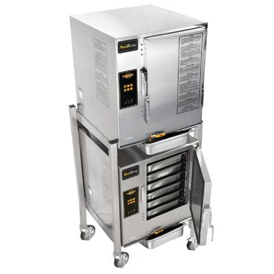 AccuTemp E62401D060DBL 12 Pan Covection Commercial Steamer - Holding Capability, 240v/1ph, 12 Food Pans, 240 V
