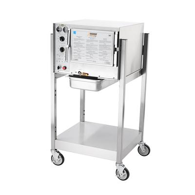 AccuTemp S32403D110SGL 3 Pan Convection Commercial Steamer - Stand, Holding Capabilty, 240v/3ph
