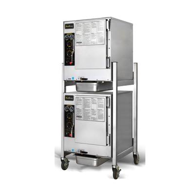 AccuTemp S62401D060DBL (12) Pan Covection Commercial Steamer - Stand, Holding Capability, 240v/1ph