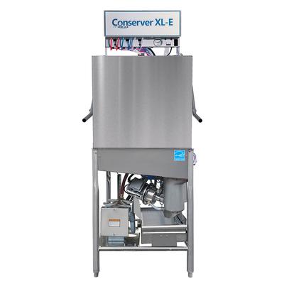 Jackson CONSERVER XL-E-LTH Conserver Low Temp Door Type Dishwasher w/ 39 Racks/hr Capacity, Built-in Booster, 208v/1ph, Booster Heater, Stainless Steel