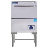 Jackson DELTA HT-E-SEER-T High Temp Rack Undercounter Glass Washer w/ (20) Racks/hr Capacity, 208v/1ph, Door Type, Tall, Stainless Steel