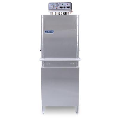 Jackson TEMPSTARHH-EW/O 230/1 TempStar High Temp Door Type Dishwasher w/ 55 Rack/hr Capacity, 230v/1ph, No Booster, Stainless Steel
