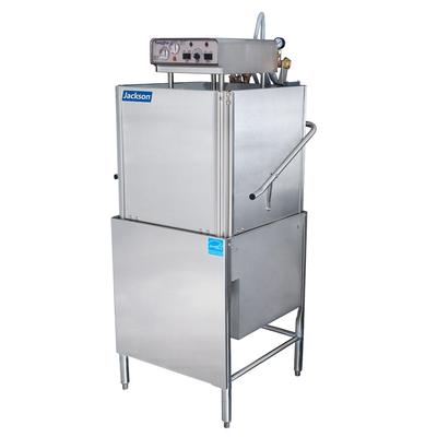 Jackson TEMPSTARW/O 2083 TempStar High Temp Door Type Dishwasher w/ 58 Rack/hr Capacity, 208v/3ph, No Booster Heater, Stainless Steel