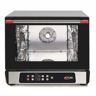 Axis AX-513RHD Half-Size Countertop Convection Oven, 120v, Digital Programmable Controls, 120 V, Stainless Steel