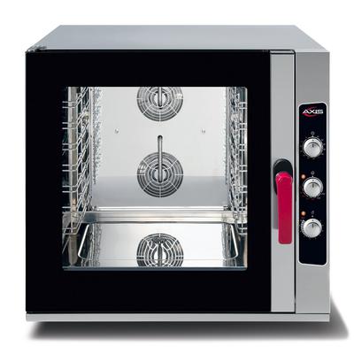 Axis AX-CL06M Full-Size Combi Oven, Boilerless, 208 240v/60/3ph, Manual Controls, Stainless Steel
