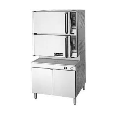 Cleveland 36CEM1648 (16) Pan Convection Commercial Steamer - Cabinet, 240v/3ph, 2 Compartments, Stainless Steel