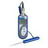 Comark C42KIT Type T Waterproof Digital Thermocouple w/ PT19L Probe, -328Â° to 750Â°F, Handheld, BioCote Antimicrobial