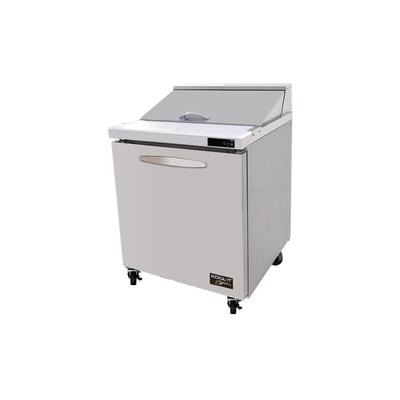 Kool-It KST-27-1 27 1/2" Kool-It Sandwich/Salad Prep Table w/ Refrigerated Base, 115v, Stainless Steel