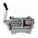 Nemco 56450A-1 Monster FryKutter Extra Large Potato Cutter w/ 1/4" Square Cut & Polymer Push Block, Aluminum, Silver