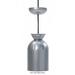 Nemco 6003 48" Ceiling Mount Heat Lamp w/ Stem - Silver, 120v, Red