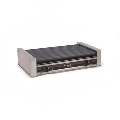 Nemco 8036SX 36 Hot Dog Roller Grill - Flat Top, 120v, Stainless Steel