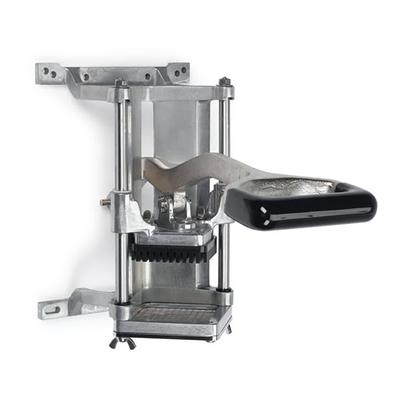 Nemco 55450-6 6 Section Food Cutter Wedger w/ Short Throw Handle & Wall Or Countertop Mount, Silver