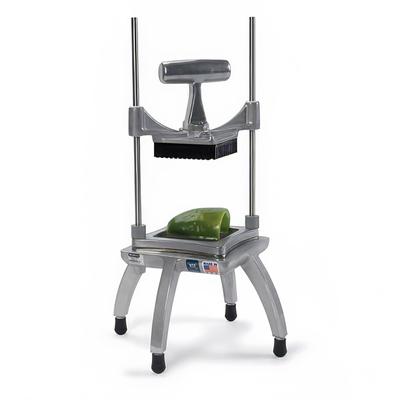 Nemco 56500-3 Chopper II w/ 4 1/4" Cutting Area, 1/2" Square Cut & Weighted Handle, Stainless Steel