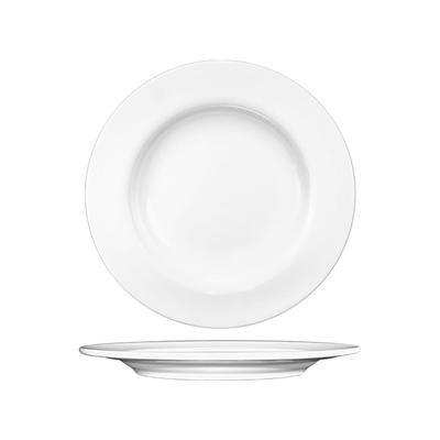 ITI BL-20 11" Round Bristol Plate - Porcelain, Bright White