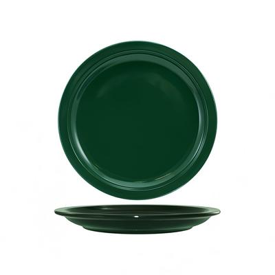 ITI CAN-7-G 7 1/4" Round Cancun Plate - Ceramic, Green