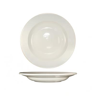 ITI RO-105 22 oz Round Roma Pasta Bowl - Ceramic, American White
