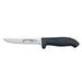 Dexter Russell S360-5SC-PCP 5" Stamped Utility Knife w/ Scalloped Edge, Carbon Steel, Black