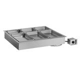 Alto-Shaam 300-HWI/D643 Halo Heat Drop-In Hot Food Well w/ (3) Full Size Pan Capacity, 120v, Stainless Steel