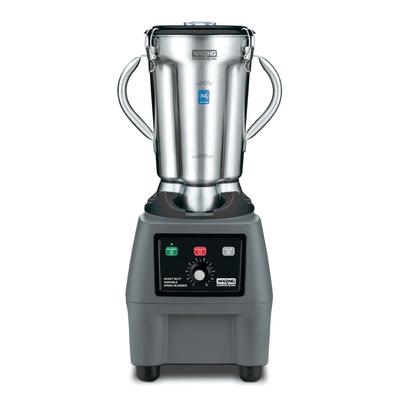 Waring CB15V Countertop Food Commercial Blender w/ Metal Container, Stainless Steel Container, Variable Speed, Gray