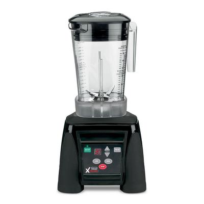 Waring MX1100XTXP Countertop Drink Commercial Blender w/ Copolyester Container, 3.5HP Motor, Keypad Controls & Timer, Black, 120 V