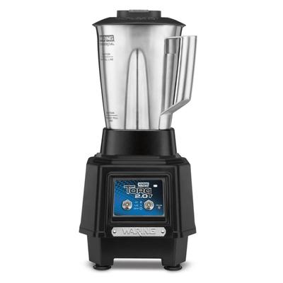 Waring TBB145S4 Torq 2.0 Countertop All Purpose Commercial Blender w/ Metal Container, Black, 120 V