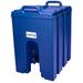 Cambro 1000LCD186 10 gal Camtainer Insulated Beverage Dispenser, Navy Blue