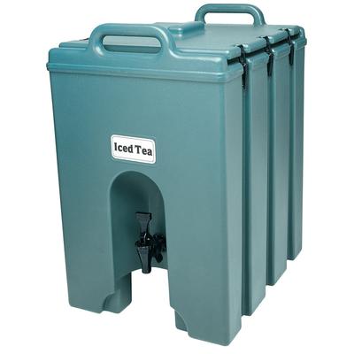 Cambro 1000LCD401 10 gal Camtainer Insulated Beverage Dispenser, Slate Blue