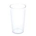 Cambro 1200P152 Colorware 12 3/5 oz Clear Textured Plastic Tumbler