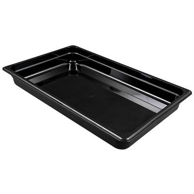 Cambro 12CW110 2 1/2"D Full Size Food Pan, Black