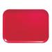 Cambro 1318521 Fiberglass Camtray Cafeteria Tray - 17 3/4"L x 12 3/5" W, Cambro Red, High Impact Resistant