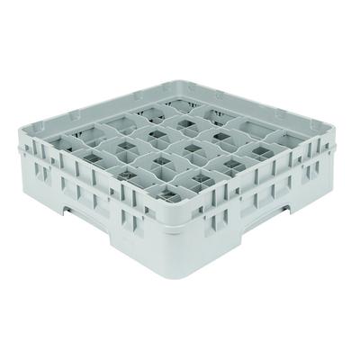 Cambro 20C414151 Camrack Cup Rack w/ (20) Compartments - (1) Gray Extender, Soft Gray, 20 Compartments
