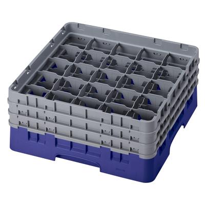 Cambro 25S638186 Camrack Glass Rack w/ (25) Compar...